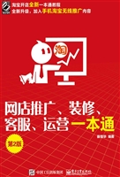网店推广、装修、客服
