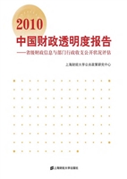2010中国财政透明度报