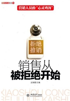 销售从被拒绝开始