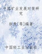中国矿业发展对策研究