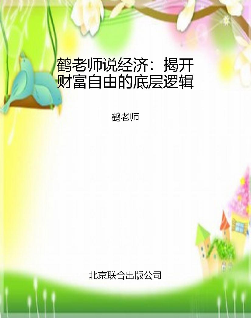 鹤老师说经济：揭开财富