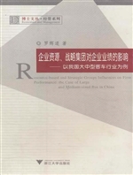 企业资源、战略集团对