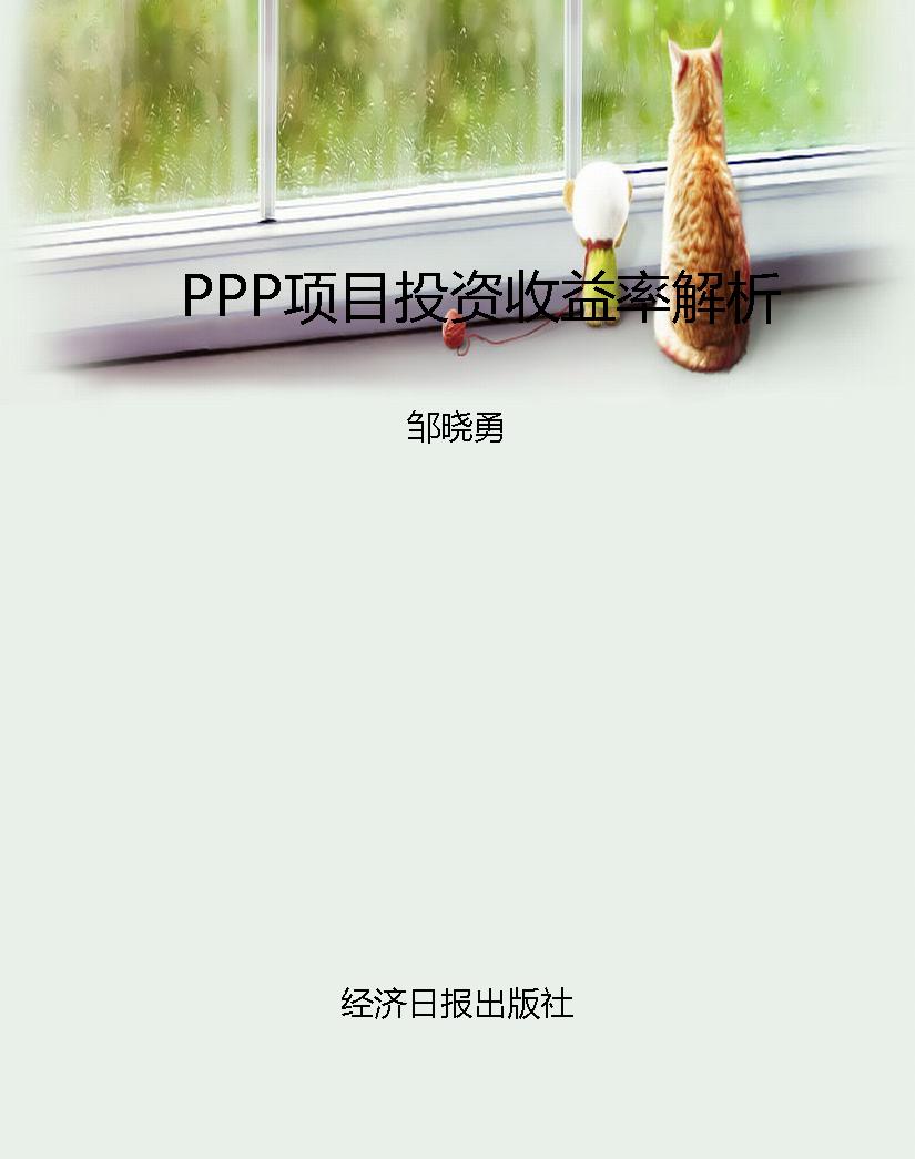 PPP项目投资收益率解