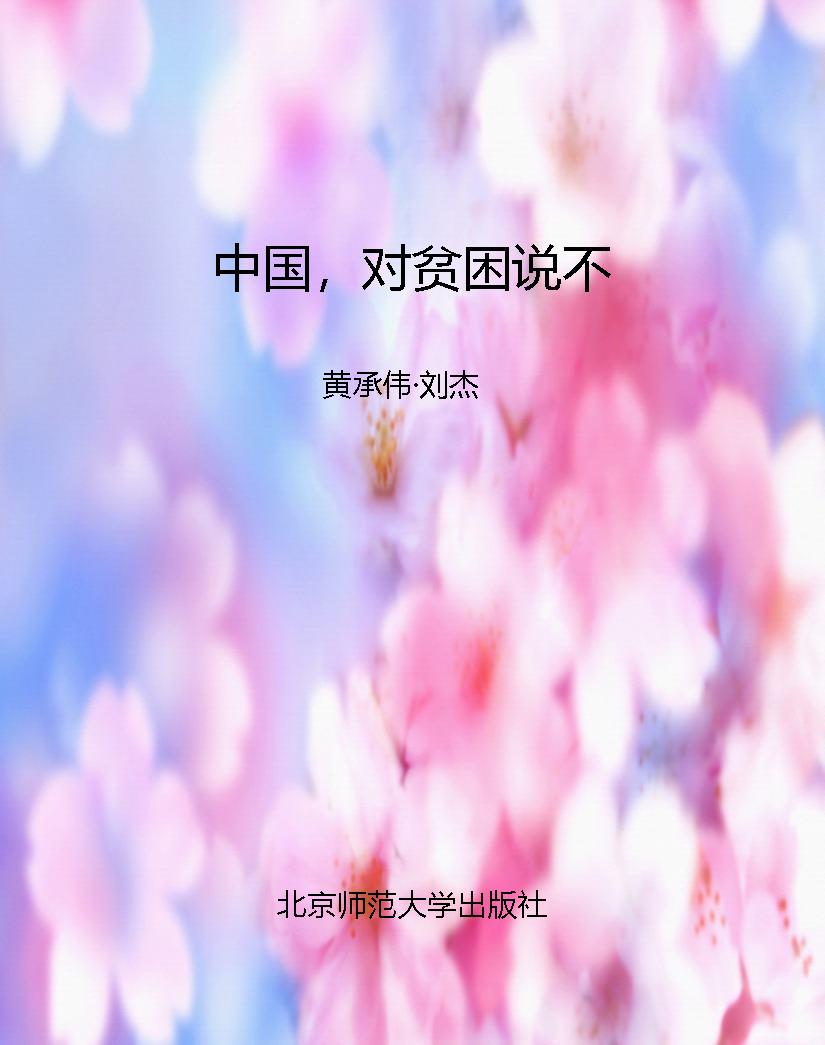 中国，对贫困说不