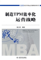 制造TPM效率化运营战
