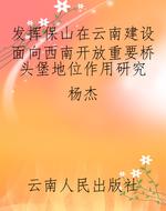 发挥保山在云南建设面