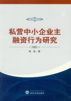 私营中小企业主融资行
