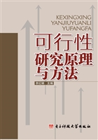 可行性研究原理与方法