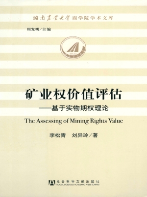 矿业权价值评估——基