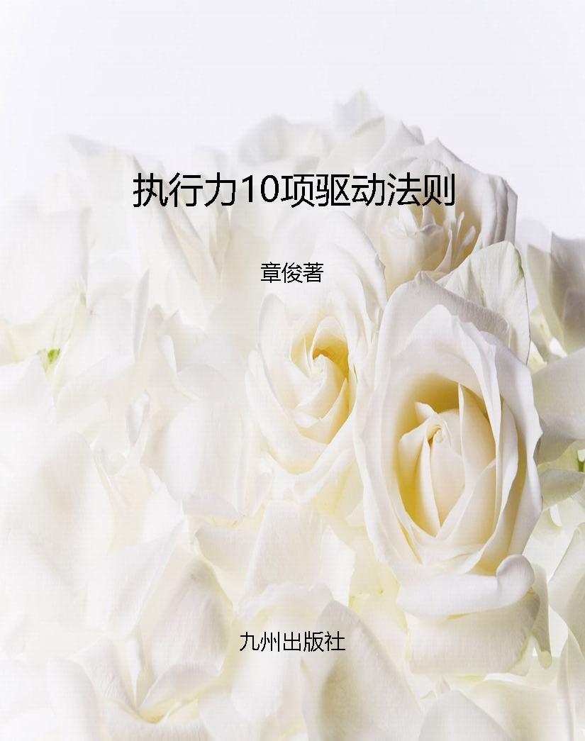 执行力10项驱动法则