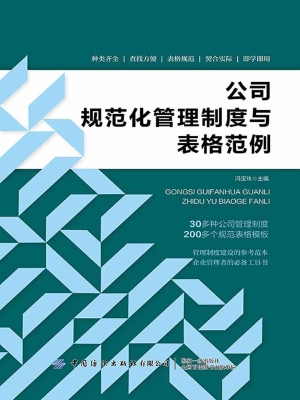 公司规范化管理制度与