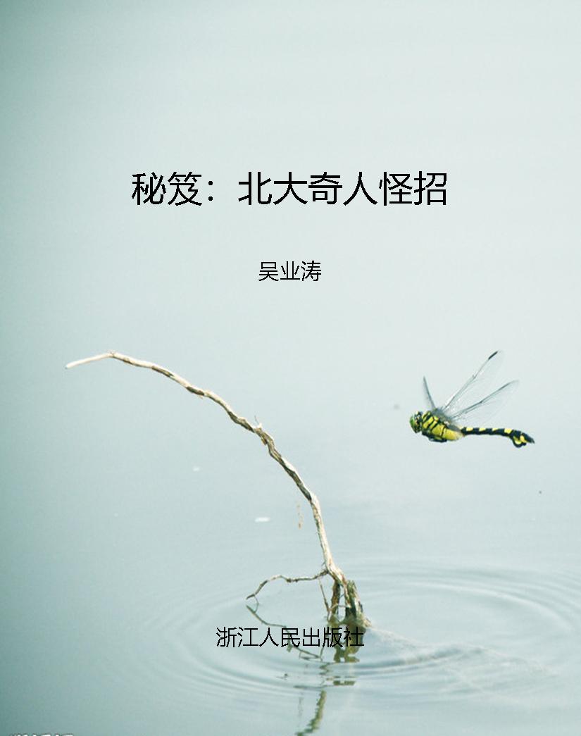 秘笈：北大奇人怪招