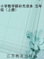 小学数学新补充读本 