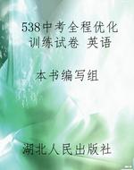 538中考全程优化训练