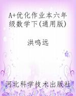 A+优化作业本六年级数