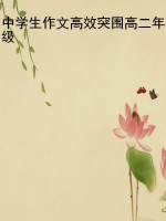 中学生作文高效突围高