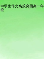 中学生作文高效突围高