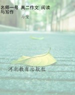 名师一号 高二作文 阅