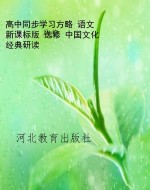 高中同步学习方略 语