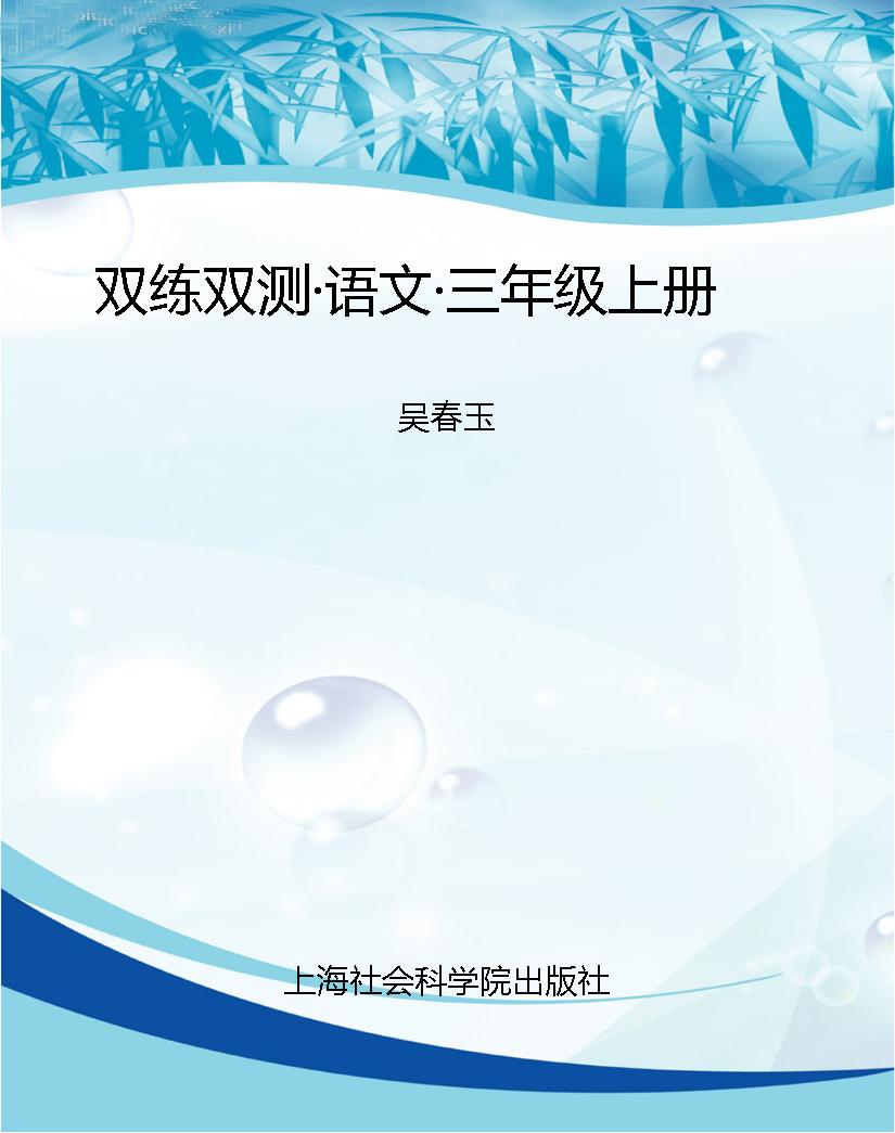 双练双测·语文·三年