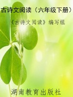 古诗文阅读（六年级下册