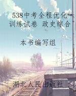 538中考全程优化训练