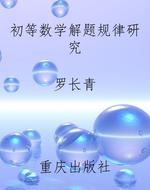 初等数学解题规律研究