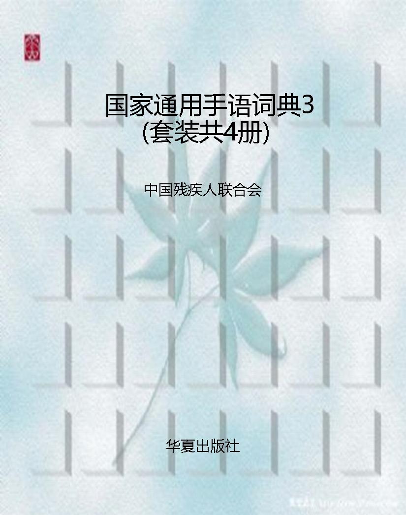 国家通用手语词典3（套