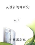 汉语新词群研究