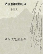 站在稻田里的旗