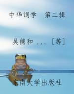 中华词学  第二辑