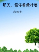 那天，雪伴着黄叶落