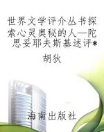 世界文学评介丛书探索