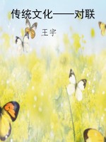 传统文化——对联