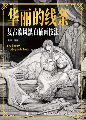 华丽的线条：复古欧风黑