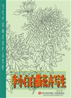 李小白白描花卉写生