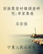 回族聚居村镇调查研究