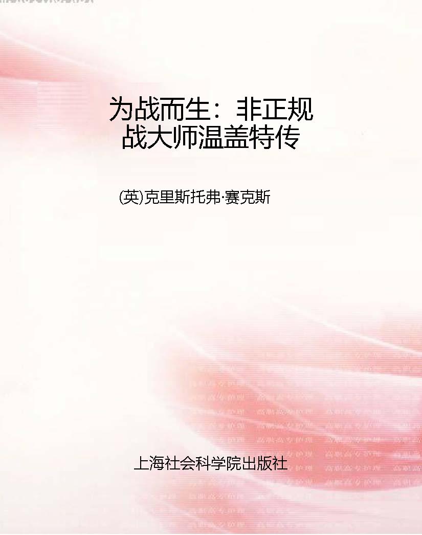 为战而生：非正规战大师