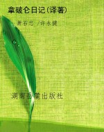 拿破仑日记(译著)