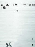 被“骂”千年，“我”得
