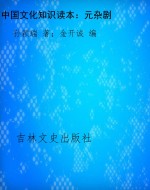 中国文化知识读本：元杂