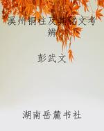 溪州铜柱及其铭文考辨