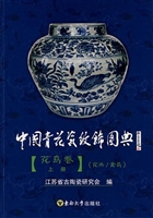 中国青花瓷纹饰图典（花