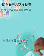 陕西省中药饮片标准