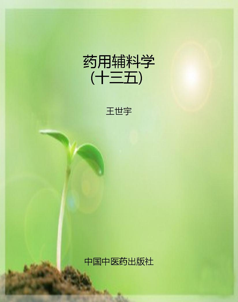 药用辅料学（十三五）