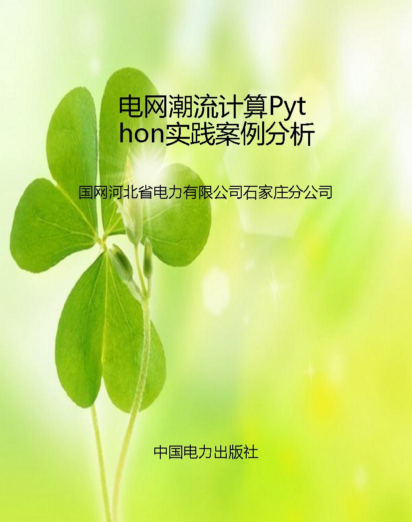 电网潮流计算Python实