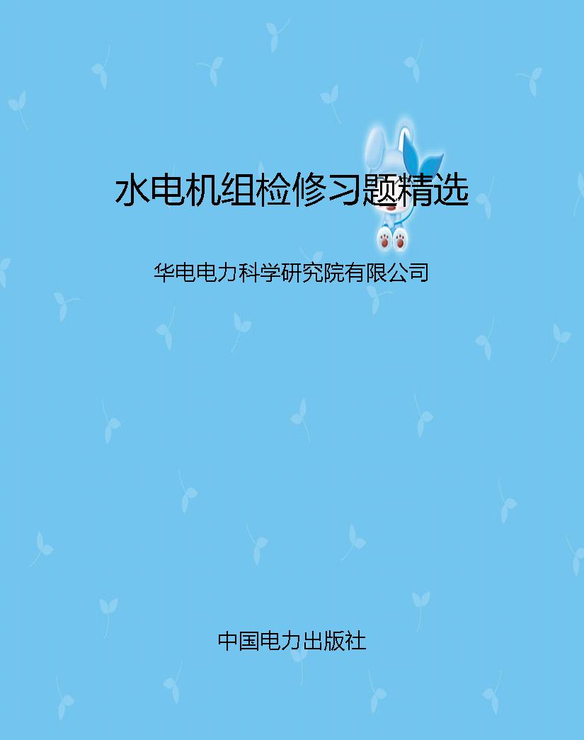 水电机组检修习题精选