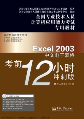 Excel 2003中文电子表