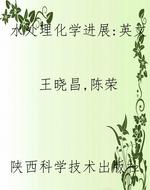 水处理化学进展：英文