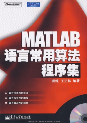 MATLAB语言常用算法程
